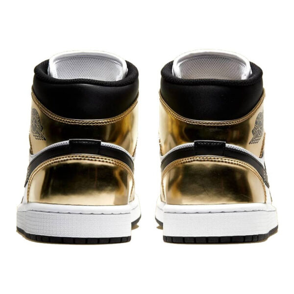 Air Jordan 1 Mid Metallic Gold DC1419 - Image 2