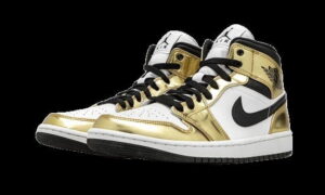 AJ Jordan 1 Mid Metallic Gold DC1419