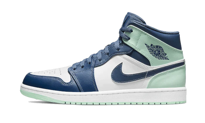 AIR JORDAN 1 MID MYSTIC NAVY MINT FOAM