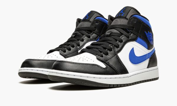 Air Jordan 1 Mid Racer Blue / Black / White - Image 3