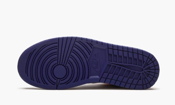 Air Jordan 1 Mid Royal Blue / Laser Orange - Image 6