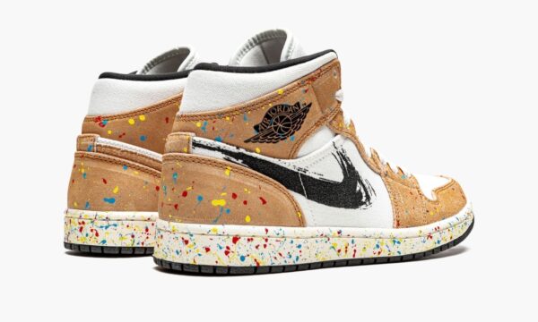 Air Jordan 1 Mid SE Brushstroke - Image 4