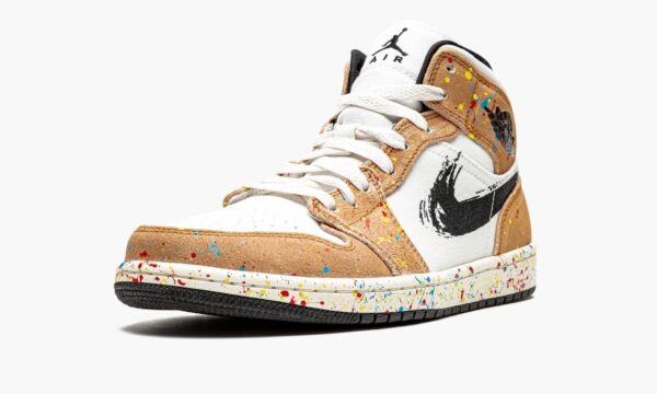 Air Jordan 1 Mid SE Brushstroke - Image 5