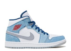 Air Jordan 1 Mid SE 'French Blue' Everlasting Sneaker