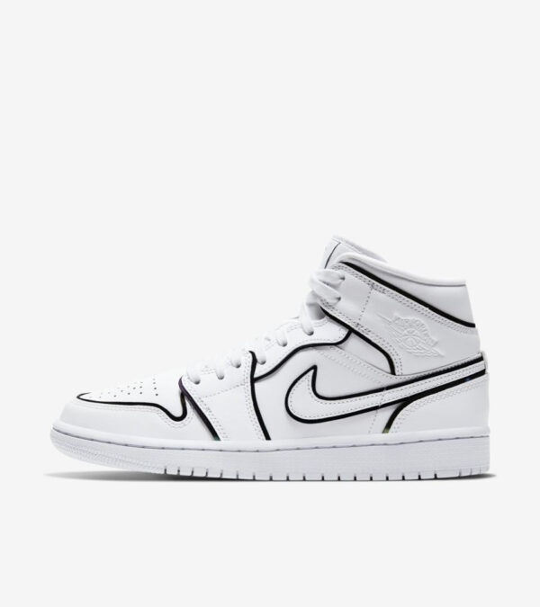 Air Jordan 1 Mid SE Iridescent Trim - Image 2
