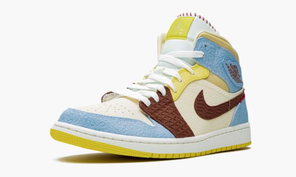 Air Jordan 1 Mid SE Maison Chateau Rouge Fearless - Image 5