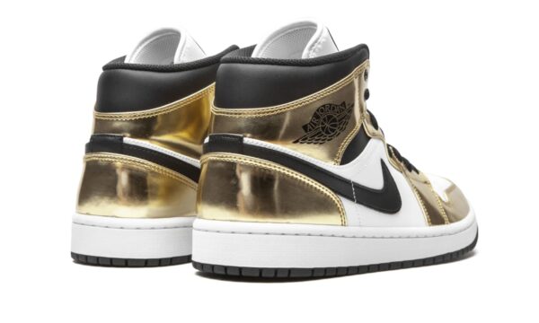 Air Jordan 1 Mid SE Metallic Gold - Image 3