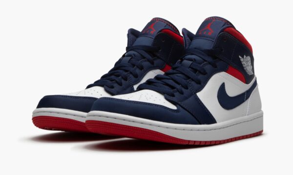 Air Jordan 1 Mid SE Olympic – USA - Image 3