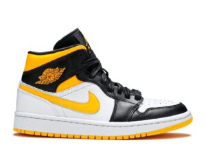 Air Jordan 1 Mid SE 'White Laser Orange' Everlasting Sneaker