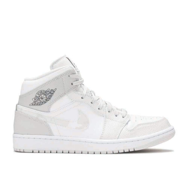 Air Jordan 1 Mid 'Swoosh Logo – Grey Camo' Everlasting Sneaker