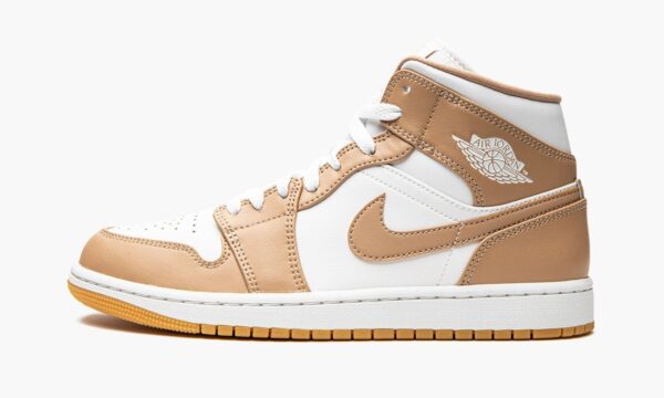 Air Jordan 1 Mid Tan / Gum - Image 2