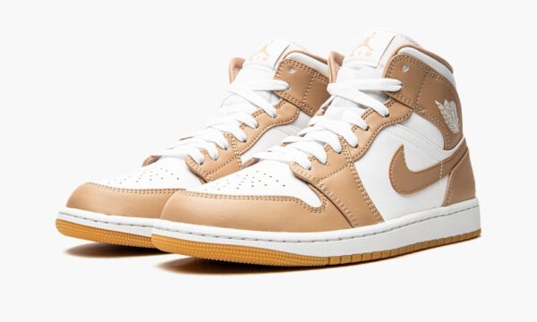 Air Jordan 1 Mid Tan / Gum - Image 3
