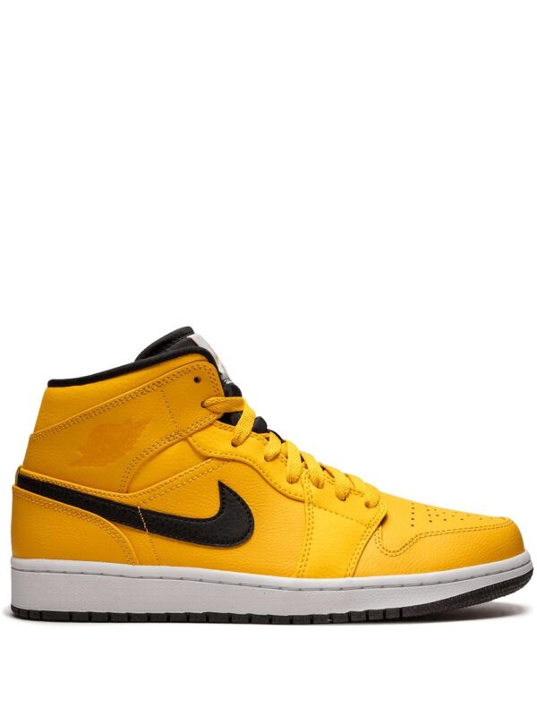 Air Jordan 1 Mid Taxi Yellow - Image 2