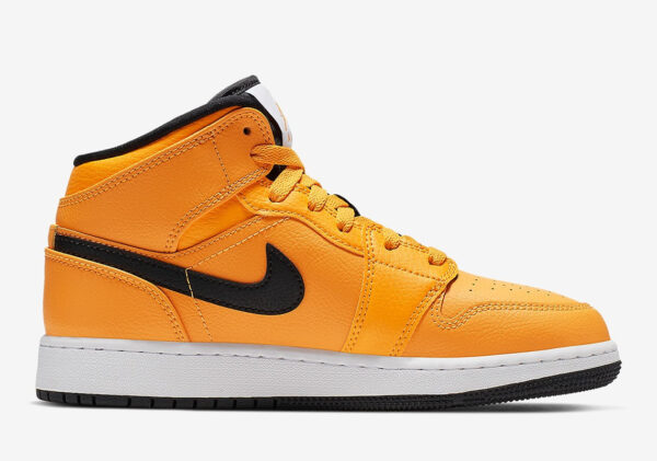 Air Jordan 1 Mid Taxi Yellow - Image 5