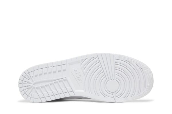 Air Jordan 1 Mid Triple White - Image 4