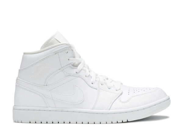 Air Jordan 1 Mid 'Triple White' Everlasting Sneaker