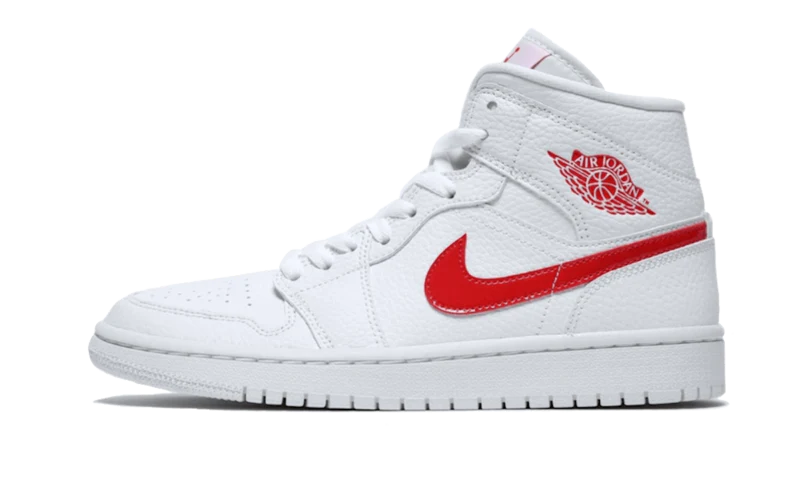AIR JORDAN 1 MID UNIVERSITY RED