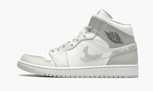 Air Jordan 1 Mid White Camo - Image 2