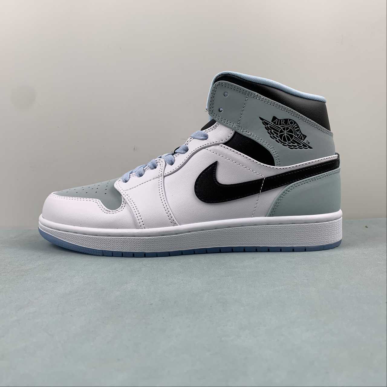 Air Jordan 1 Mid 'White Ice Blue' DV1308-104