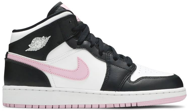 Air Jordan 1 Mid "White Light Arctic Pink";