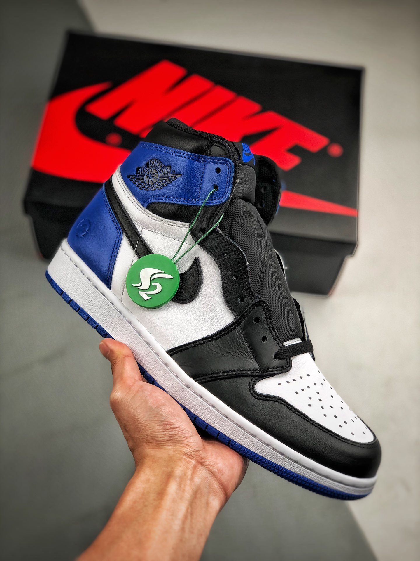 Air Jordan 1 Retro Fragment Black/Sport Royal-White 716371-040