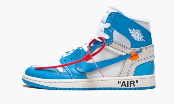 Air Jordan 1 Retro High Off-White – UNC - Image 2