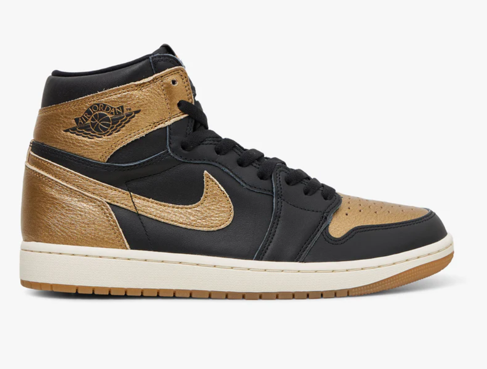 Air Jordan 1 Retro High OG " Black Gold "