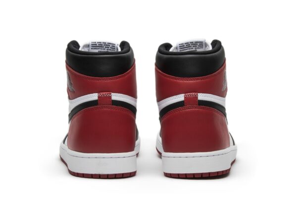 Air Jordan 1 Retro High OG Black Toe - Image 5