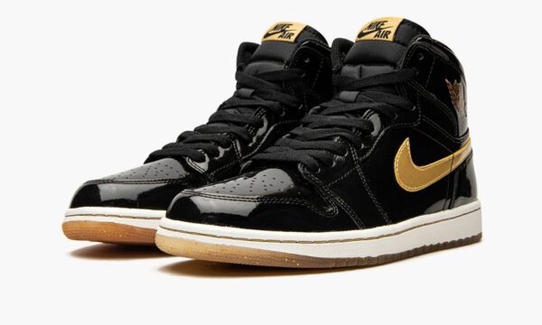Air Jordan 1 Retro High OG Black/Metallic Gold - Image 3
