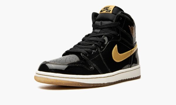 Air Jordan 1 Retro High OG Black/Metallic Gold - Image 5