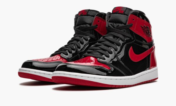 Air Jordan 1 Retro High OG Bred Patent - Image 3