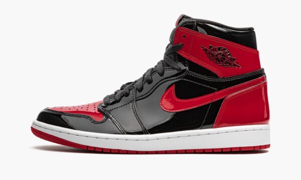 Air Jordan 1 Retro High OG Bred Patent - Image 2