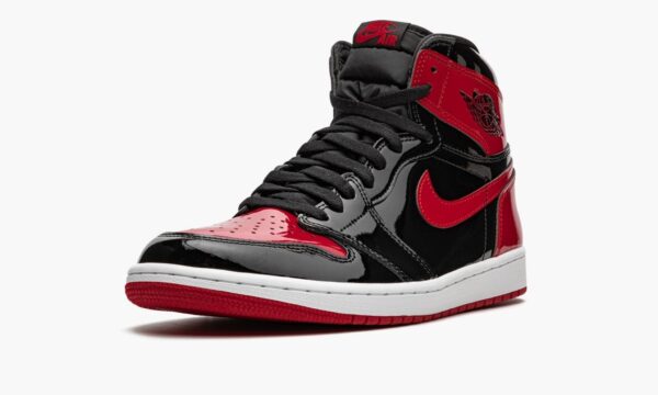 Air Jordan 1 Retro High OG Bred Patent - Image 5