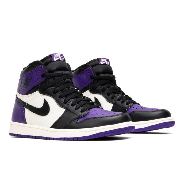 Air Jordan 1 Retro High OG Court Purple 555088-501 - Image 8