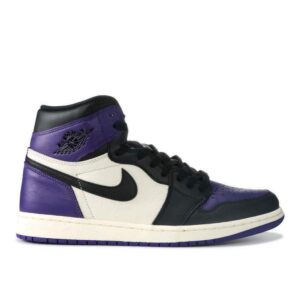 Air Jordan 1 Retro High OG 'Court Purple' Unfading Sneaker