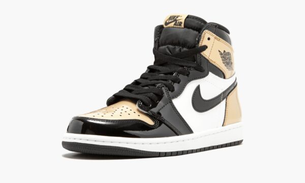 Air Jordan 1 Retro High OG NRG Gold Toe - Image 6