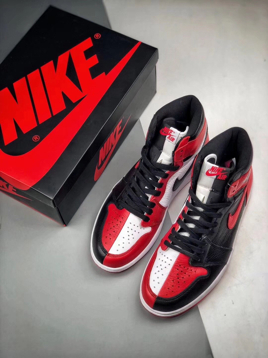 Air Jordan 1 Retro High OG NRG H2H Black/White-University Red AR9880-023