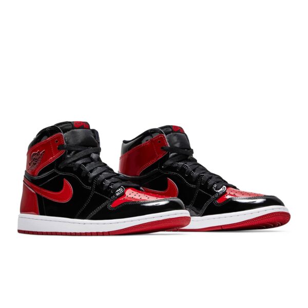 Air Jordan 1 Retro High OG Patent Bred 555088-063 - Image 8