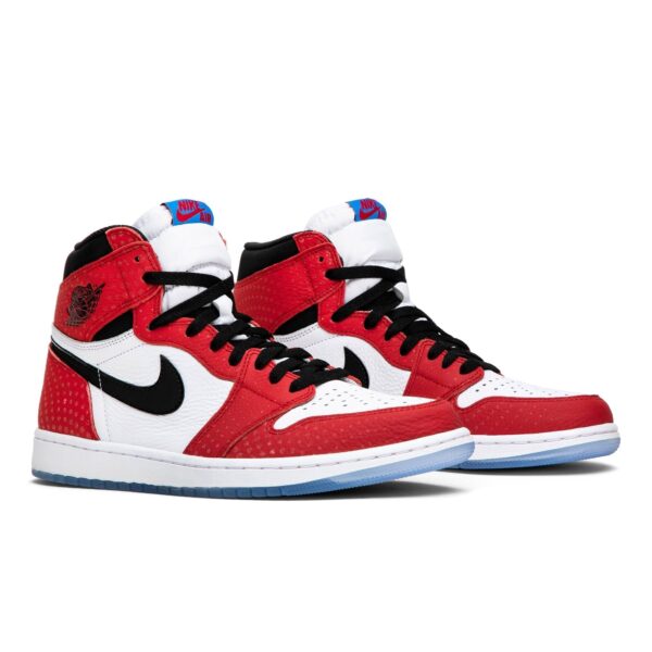 Air Jordan 1 Retro High OG Spider-Man Origin Story 555088-602 - Image 7