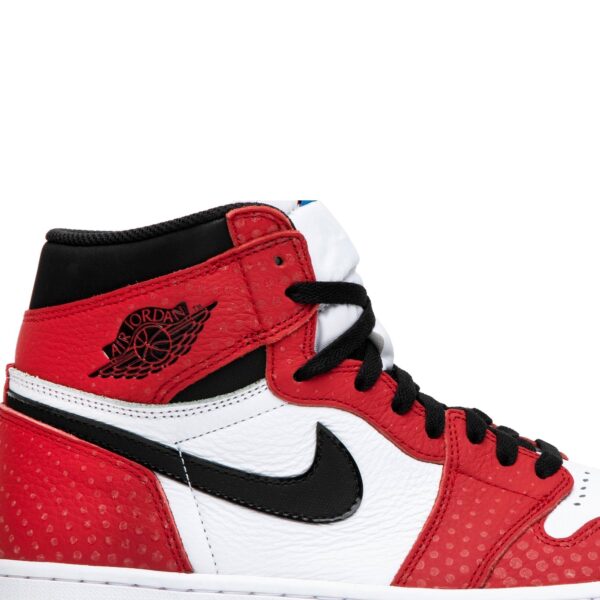 Air Jordan 1 Retro High OG 'Spider-Man Origin Story' 555088-602 - Image 2
