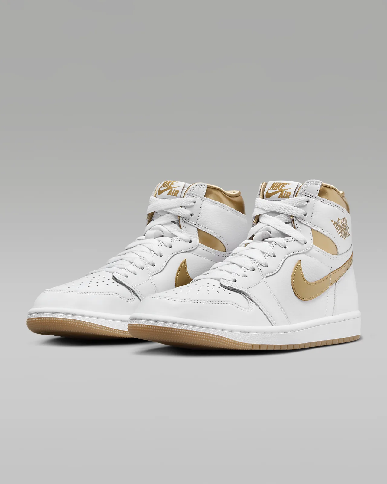 Air Jordan 1 Retro High OG White and Gold FD2596-107