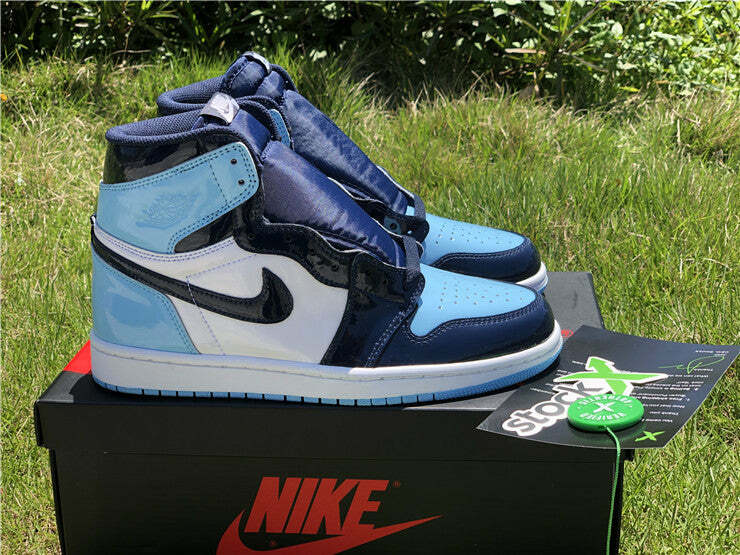 Air Jordan 1 Retro High UNC Patent Women 5 - 10 US
