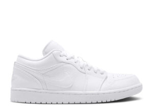 Air Jordan 1 Retro Low 'Pure Platinum' Unfading Sneaker