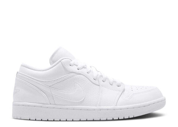 Air Jordan 1 Retro Low 'Pure Platinum' Unfading Sneaker
