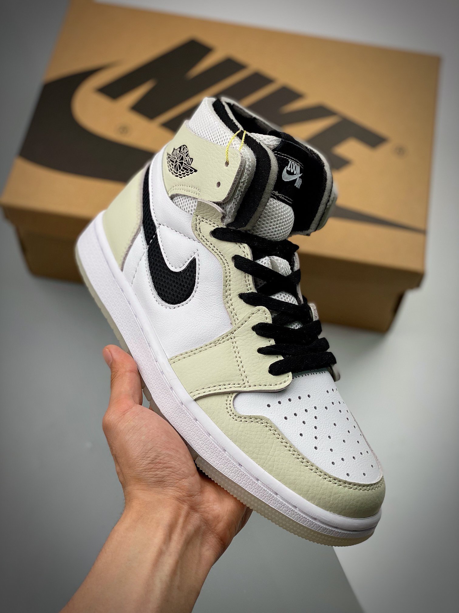 Air Jordan 1 Zoom Comfort Sail Black CT0979-002