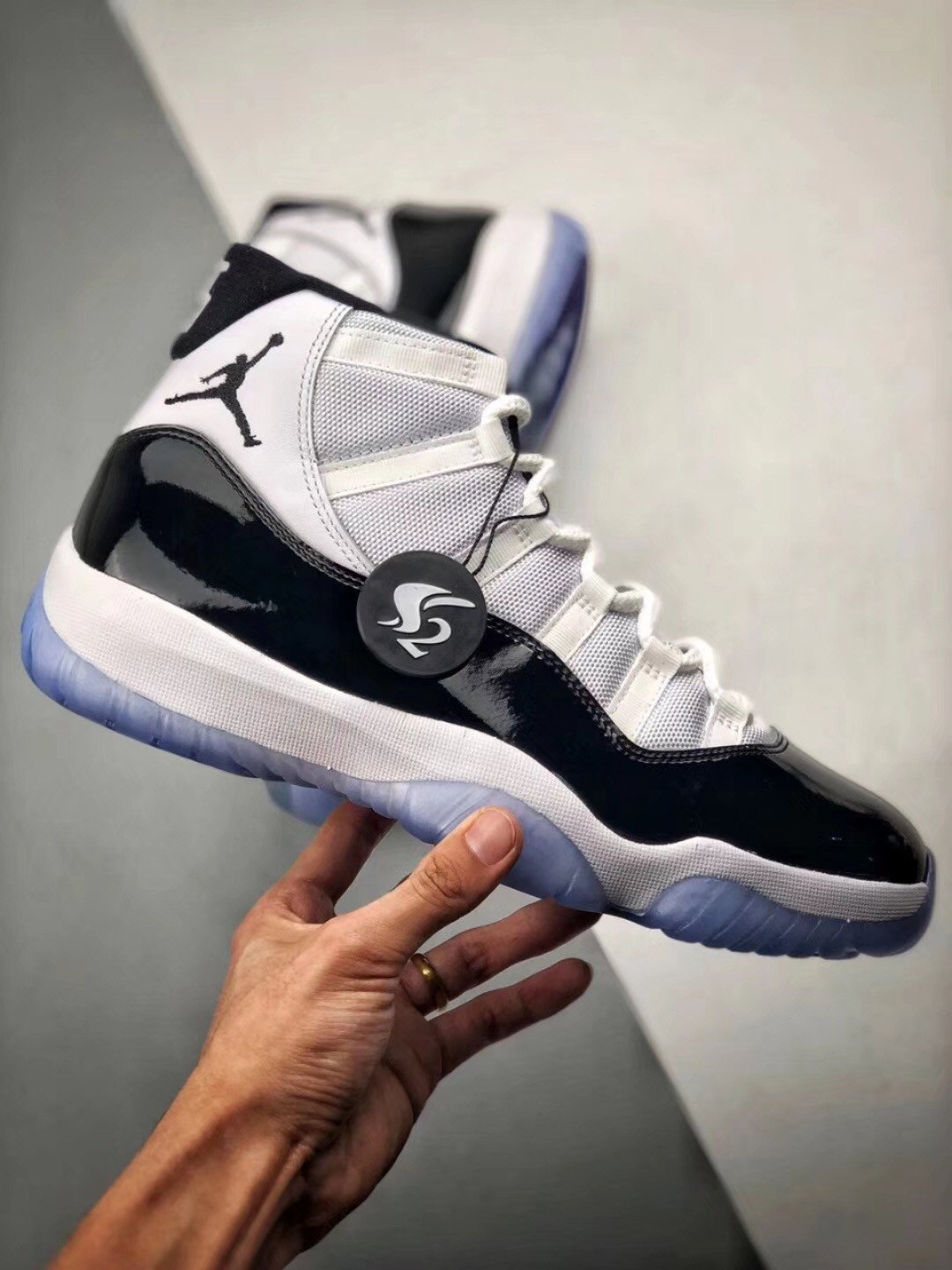Air Jordan 11 Concord White/Black-Dark Concord 378037-100