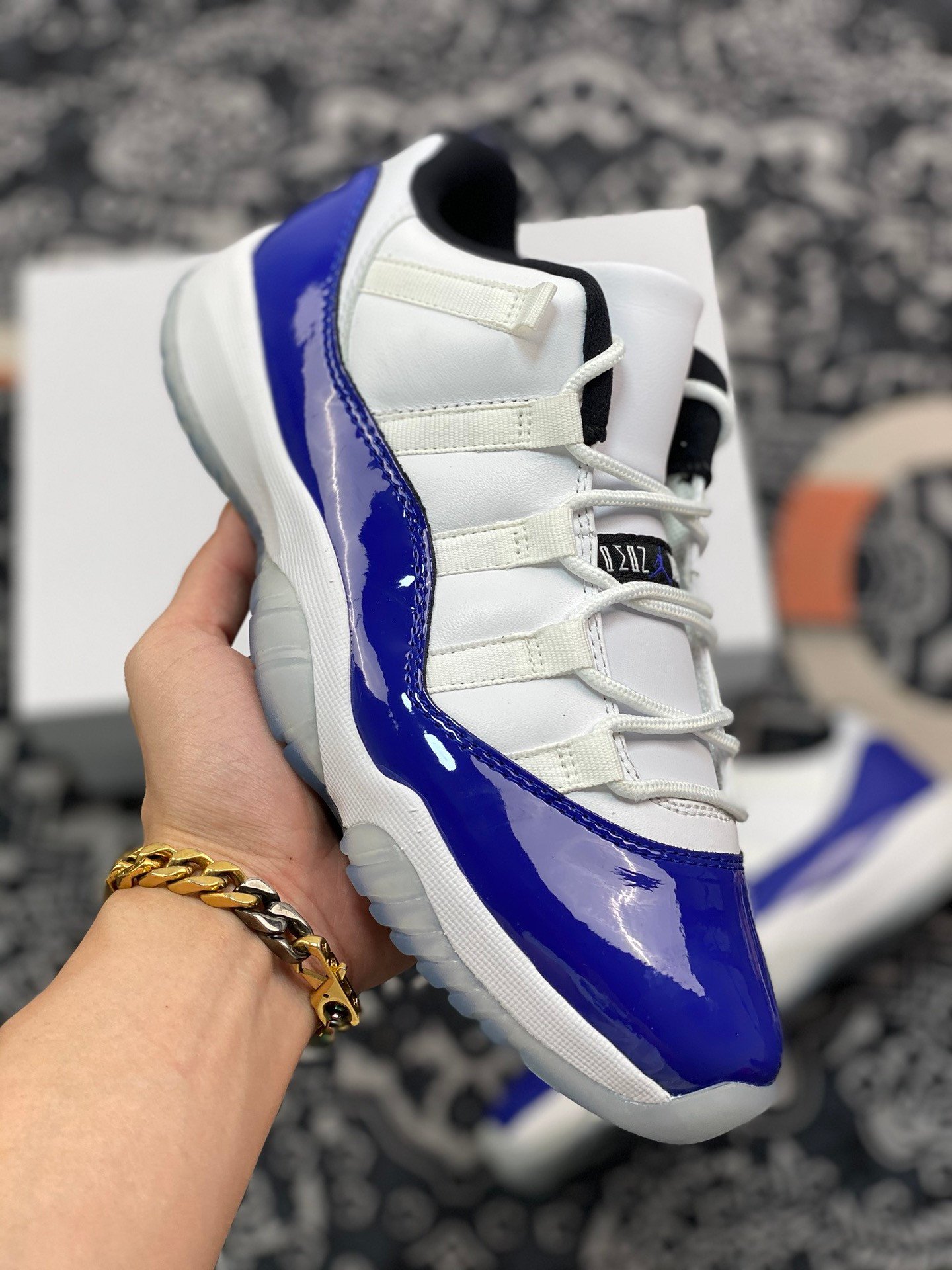 Air Jordan 11 Low White/Black-Concord