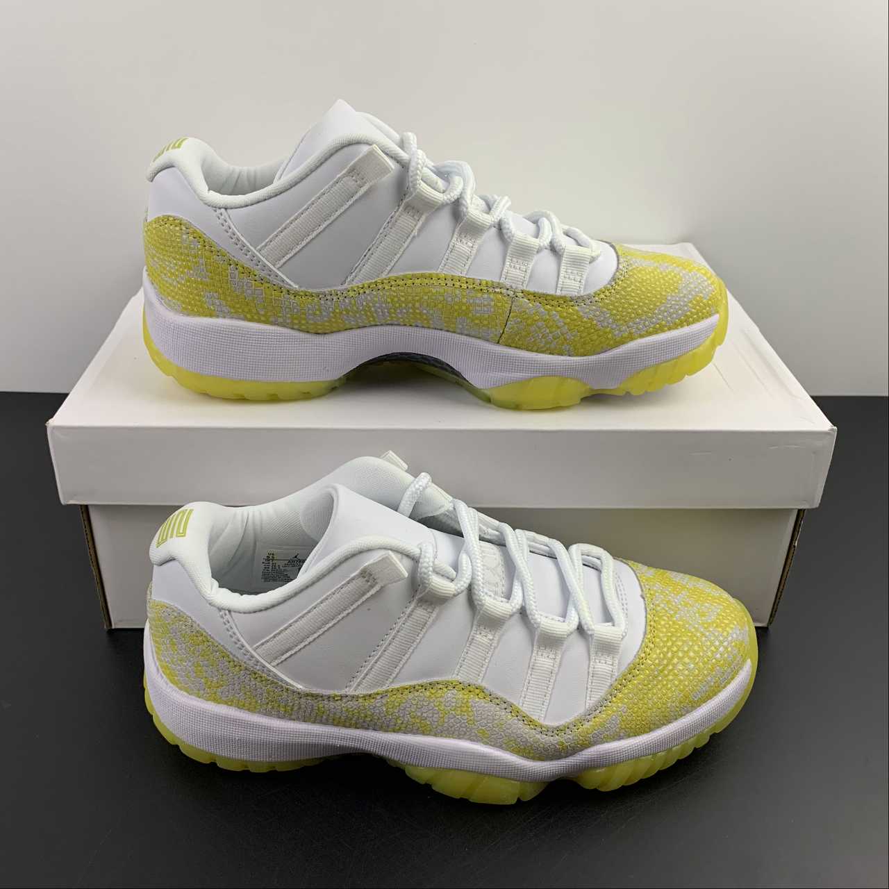 Air Jordan 11 Low Yellow Snakeskin AH7860-107