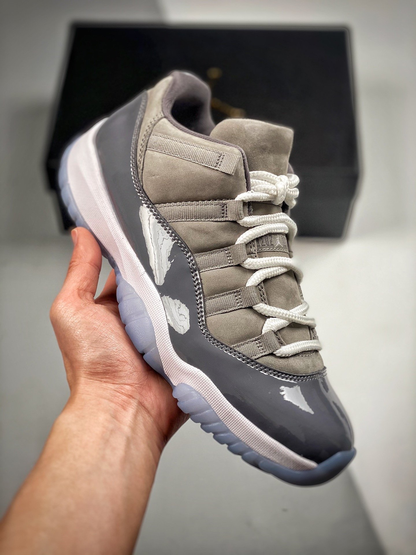 Air Jordan 11 Retro Low "Cool Grey" 528895-003