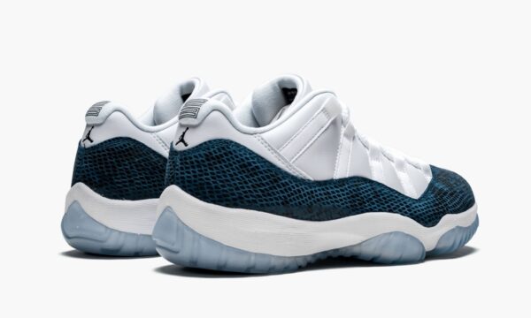 Air Jordan 11 Retro Low LE Blue Snakeskin - Image 4